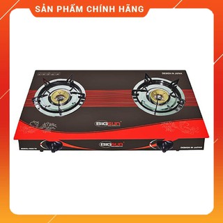 Bếp ga đôi Bigsun mặt kính cường lực