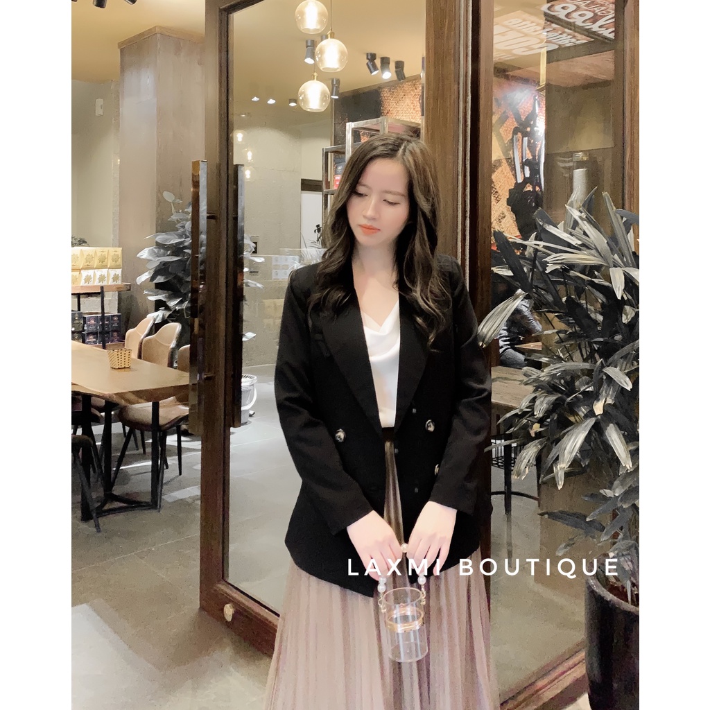 Áo Blazer - Vest màu nữ công sở phong cách Hàn Quốc - Laxmi Boutique - M606 | BigBuy360 - bigbuy360.vn