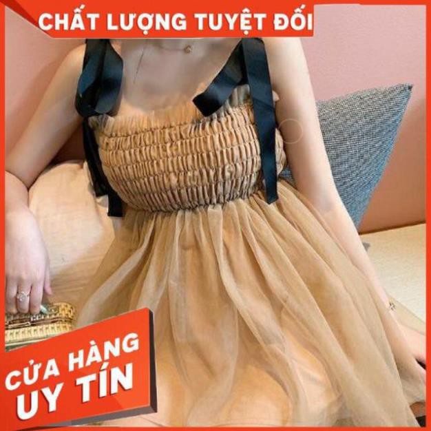 🌈FREESHIP🌈 Đầm công chúa ngắn vôn lưới đẹp xuất sắc (Siêu đẹp )