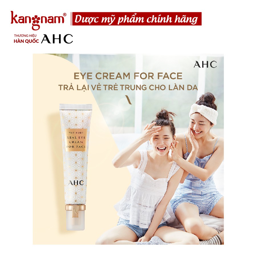 Kem dưỡng ẩm mắt AHC The Pure Real Eye Cream For Face 30ml