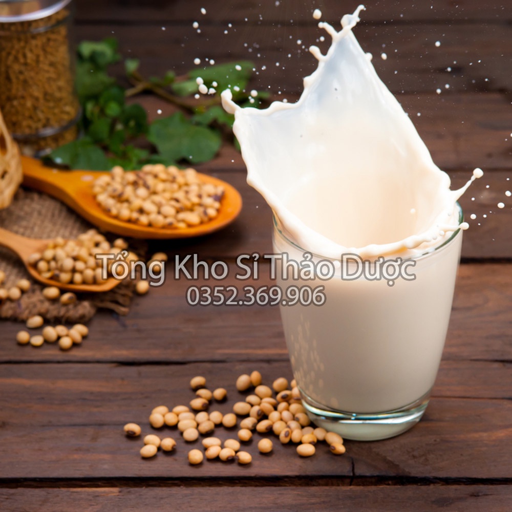 Bột đậu nành rang thơm nghiền mịn nguyên chất 500g (Ngũ cốc, tăng cường miễn dịch cho cho thể)