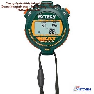Đồng hồ bấm giờ/giây,đo nhiệt độ,độ ẩm HW30 ,Extech,Trung Quốc