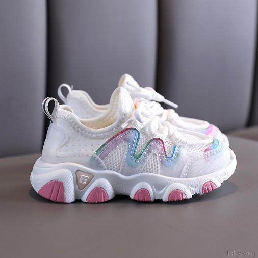 Giày Thể Thao Đế Mềm Chống Trượt Thoáng Khí Dành Cho Bé