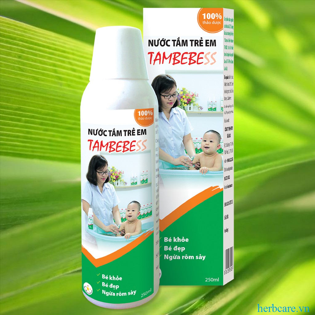 Sữa tắm thảo dược Tambebe cho trẻ sơ sinh