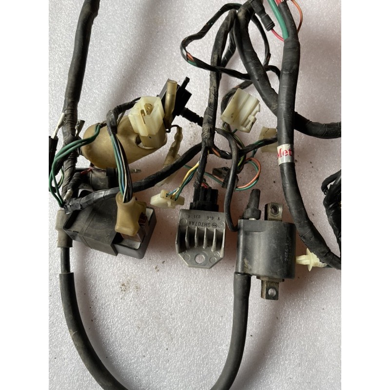 Dây điện sườn xe máy wave a 100cm Hon đa hàng cũ tháo xe nguyên zin