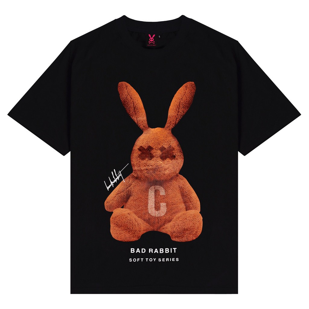 Áo thun unisex in hình Thỏ Nâu BAD RABBIT
