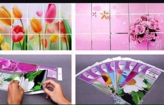 Set 3 miếng dán tường nhà bếp
