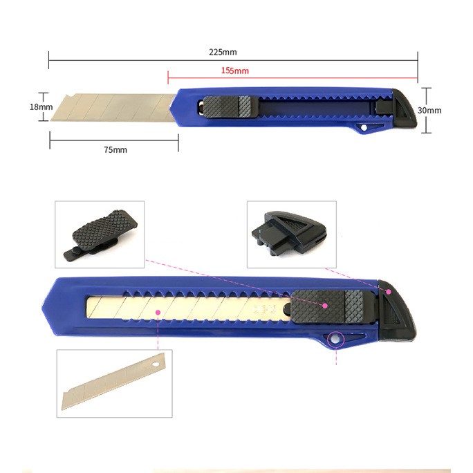 Dao rọc giấy Deli #2001