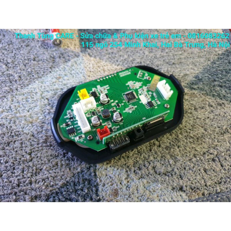 Bo mạch âm thanh nguồn & âm thanh xe điện trẻ em 12V - Bo mạch nhạc xe điện trẻ em 12V - HT1