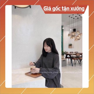 [RẺ VÔ ĐỊCH] Áo Nỉ Len Cổ Lọ Tay Phồng (ảnh thật/sẵn/cóvideo)