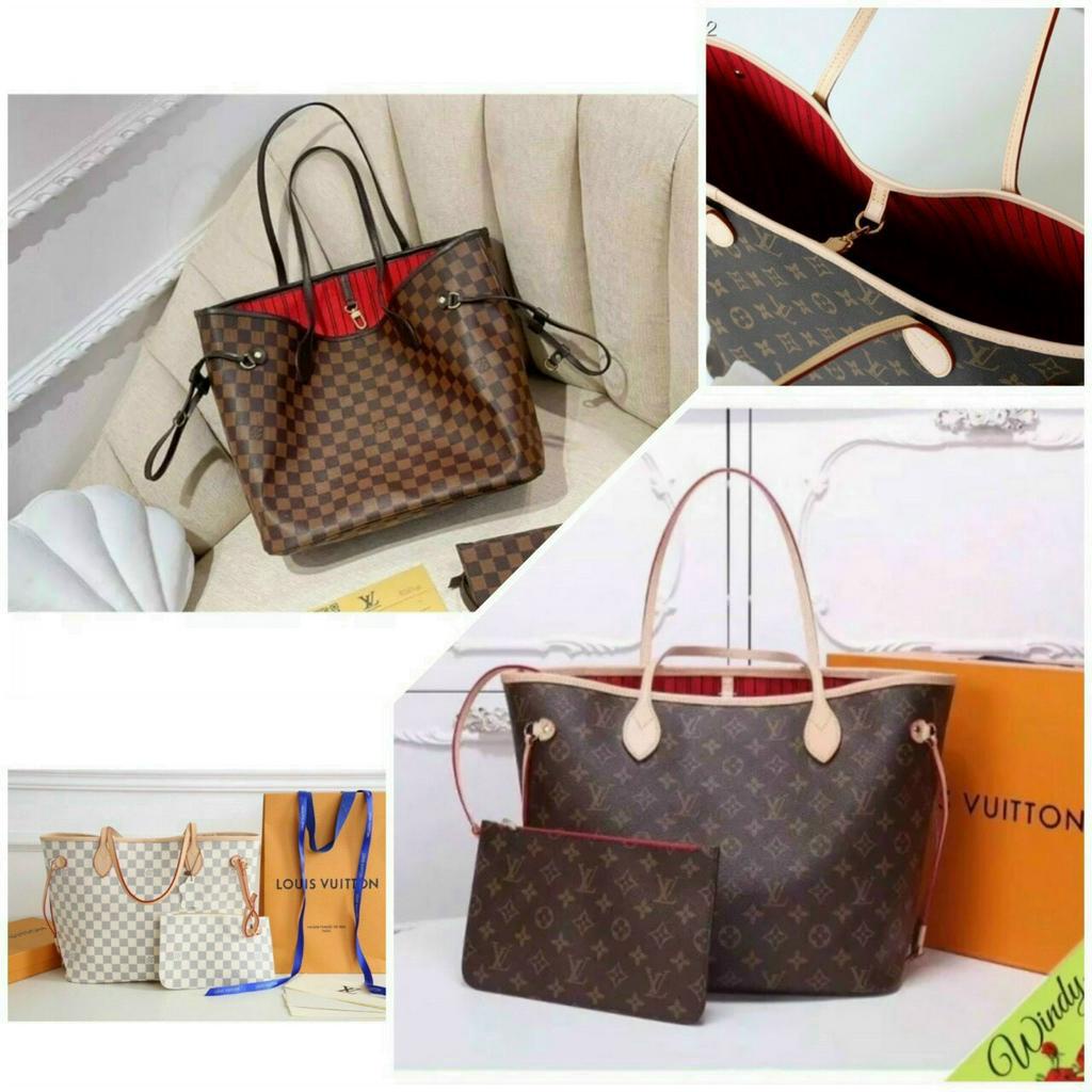 Túi Xách Nữ Công Sở LV size 41cm To Đựng Vừa A4 Laptop Tặng Kèm ví hàng full bocx nguyên siu