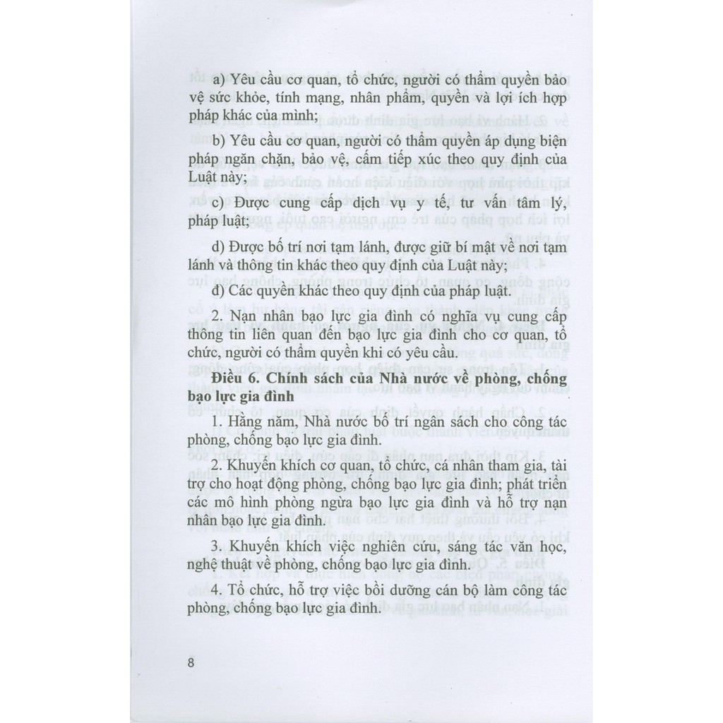 Sách - Luật Phòng, Chống Bạo Lực Gia Đình Và Văn Bản Hướng Dẫn Thi Hành