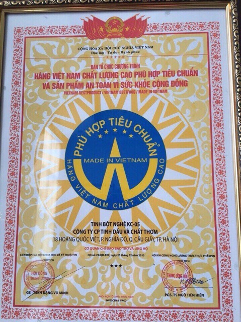 Tinh bột nghệ KC-05 - Viện Hàn lâm KHCNVN- gói 50g | BigBuy360 - bigbuy360.vn