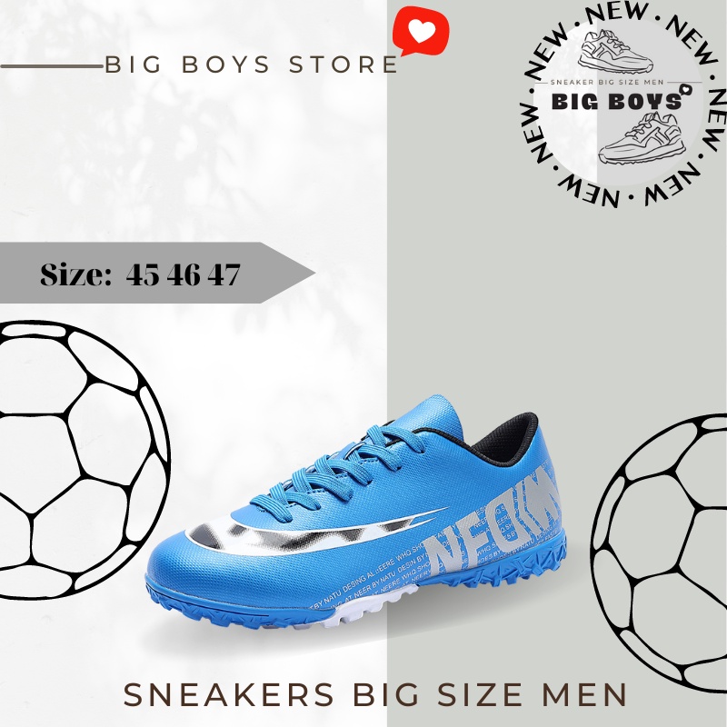Giày Đá Banh BB CR7 Footsal Big Size Nam - Giày Bóng Đá Nam Sân Cỏ Size Lớn 45 46 47 48