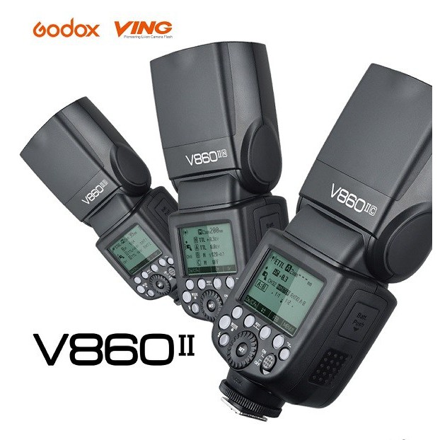 Đèn Flash Godox V860II cho máy ảnh Nikon