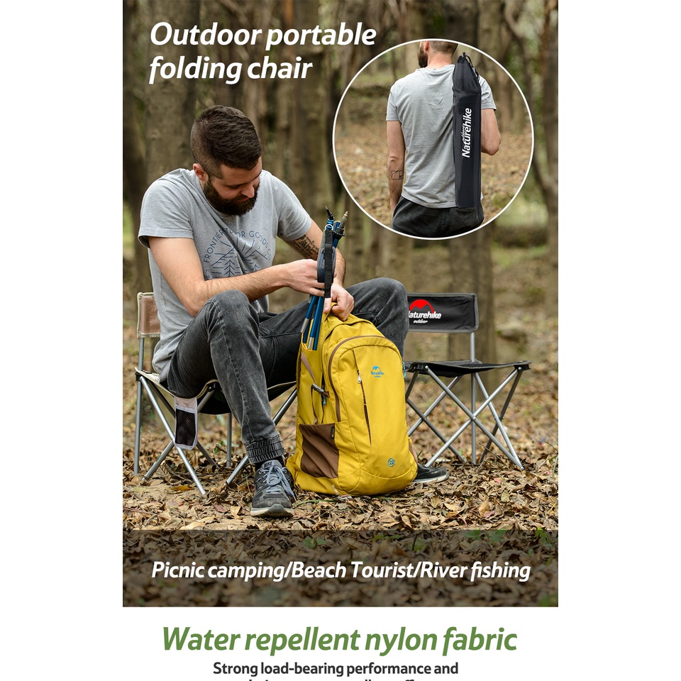 Ghế Xếp Gọn Naturehike Dã Ngoại NH16J001-J