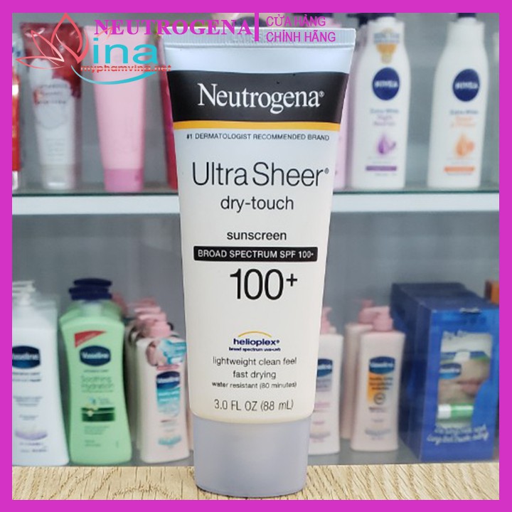 Kem Chống Nắng Neutrogena Ultra Sheer SPF 100 88ml