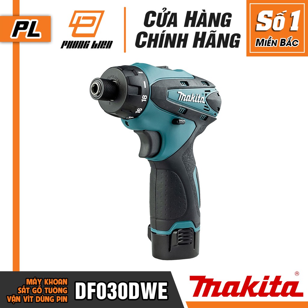 Máy Khoan Bắt Vít Makita DF030DWE  - Hàng Chính Hãng