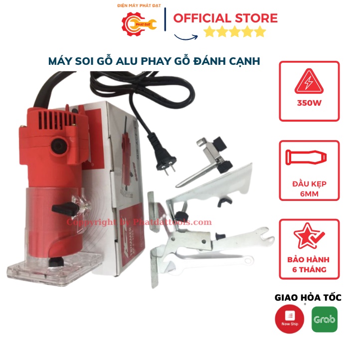 Máy Soi Đánh Cạnh Gỗ, Gấp Mép ALu ACZ 3703 Công Suất 350W-Chính Hãng-Bảo Hành 6 Tháng