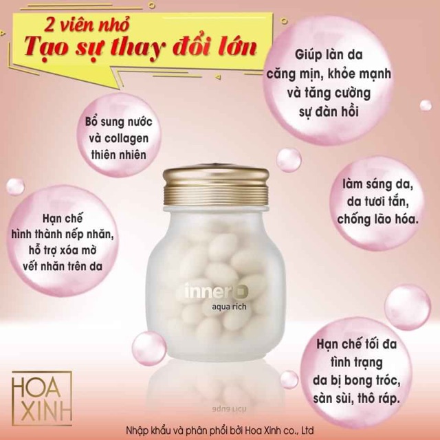 INNERB AQUA RICH bổ sung Collagen cấp nước và chống hiện tượng da mất cân bằng độ ẩm | BigBuy360 - bigbuy360.vn