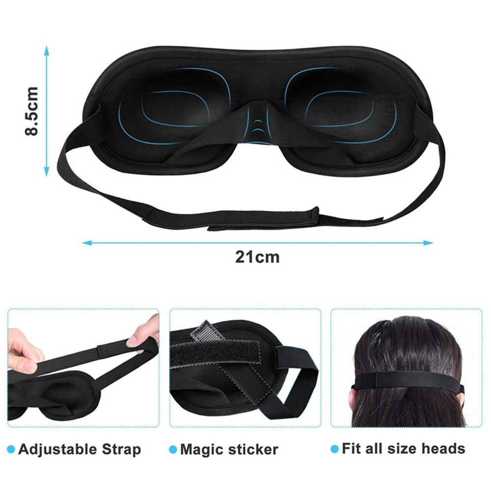 AOTUO COD 3D Memory Foam Padded Travel Sleep Eye Mask Shade Cover Sleeping Blindfold | BigBuy360 - bigbuy360.vn