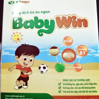 DUNG DỊCH BÉ ĂN NGON BABY WIN ( Hộp 20 gói )