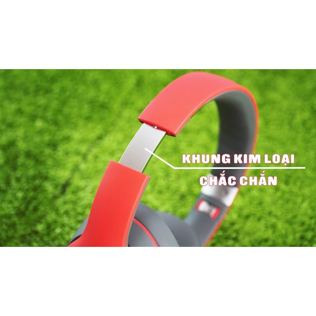 Tai Nghe Bluetooth Chụp Tai Soundmax BT-700 - Hàng Chính Hãng