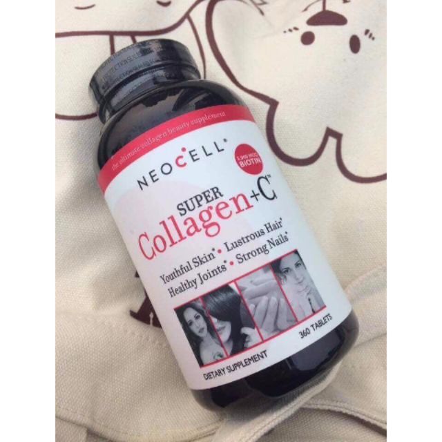 VIÊN UỐNG COLAGEN + C ( Chính hãng của Mỹ )