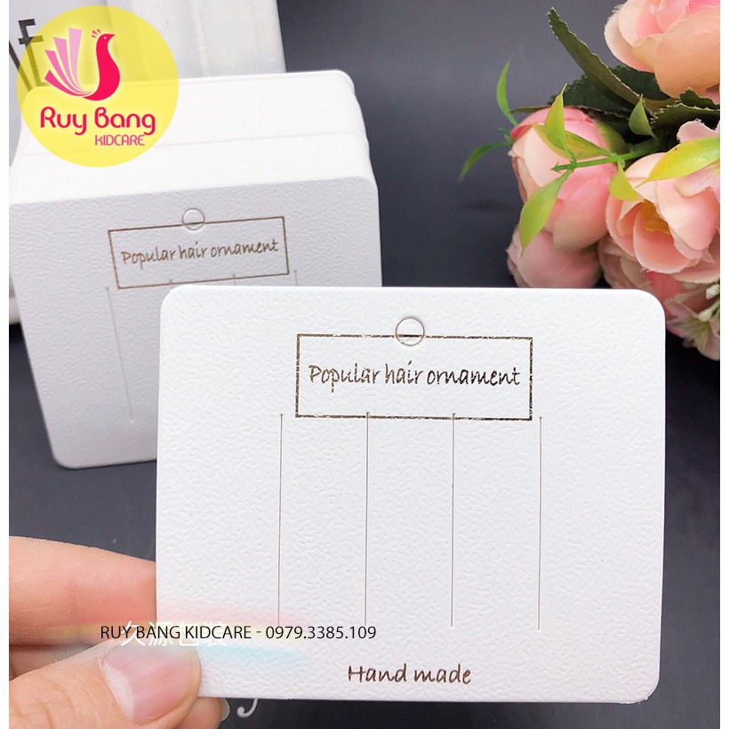 [Mã SKAMLTSM9 giảm 10% đơn 99K] Thẻ kẹp tóc, cài áo các loại