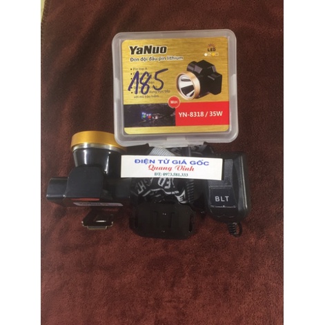 Đèn đội đầu siêu sáng chính hãng Yanuo 8318