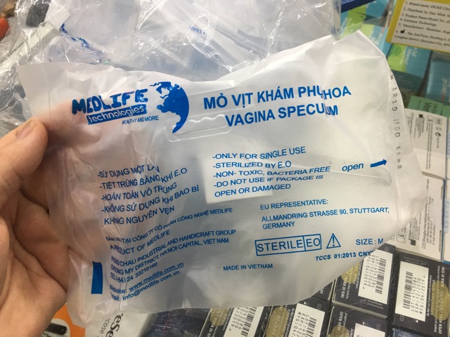 COMBO 100 CHIẾC MỎ VỊT NHỰA MEDILIFE CHÍNH HÃNG