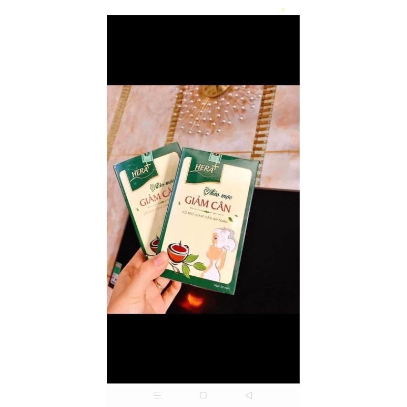 Giảm Cân Hera ⚡FREESHIP⚡ Hỗ Trợ Giảm Cân Nhanh An Toàn, Hiệu Quả | Thế Giới Skin Care