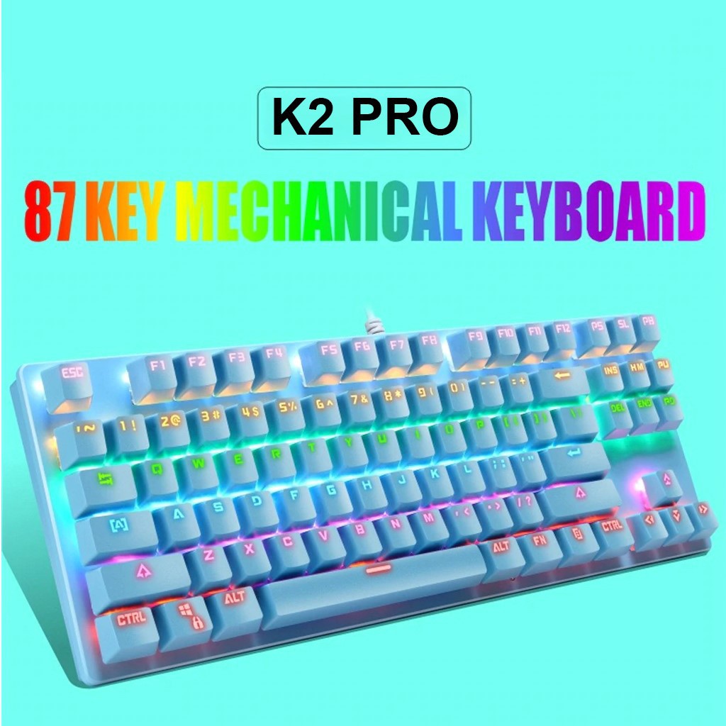 BÀN PHÍM CƠ K550 PRO LED RGB 10 CHẾ ĐỘ TỰ ĐỔI MÀU