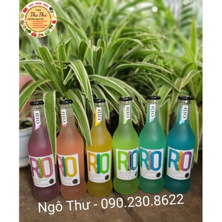 Lốc 6 chai 6 vị nước trái cây rio cocktail chai 275ml