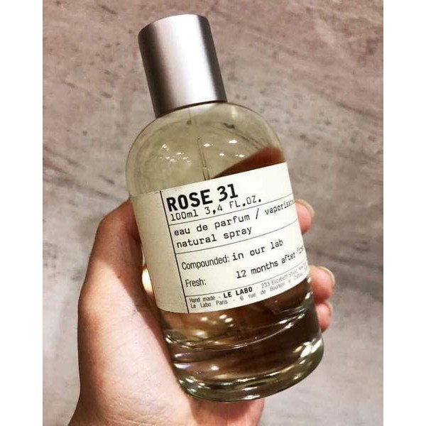 nước hoa nữLE LABO ROSE 31 - Mùi “hồng” Sang Chảnh, thơm nhất thế giới !!!