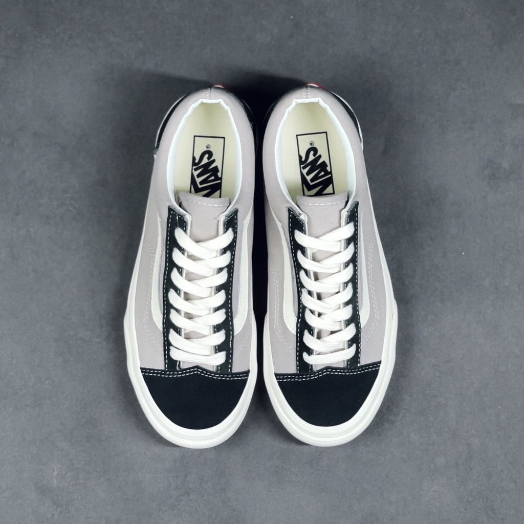 Giày Thể Thao Vans Style 36 Vải canvas Cổ Thấp Phối Màu Tương Phản Cá Tính