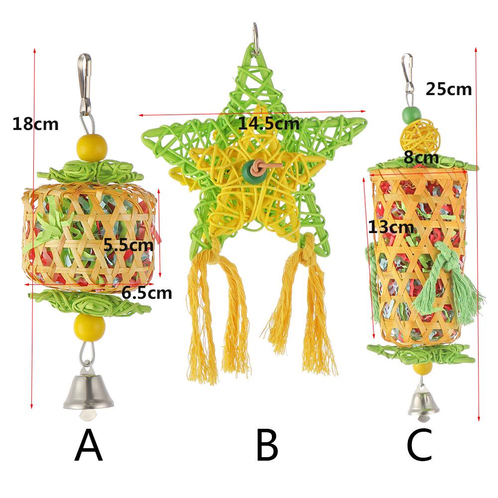 Đồ Chơi Chuông Treo Vui Nhộn Dành Cho Chim Vẹt