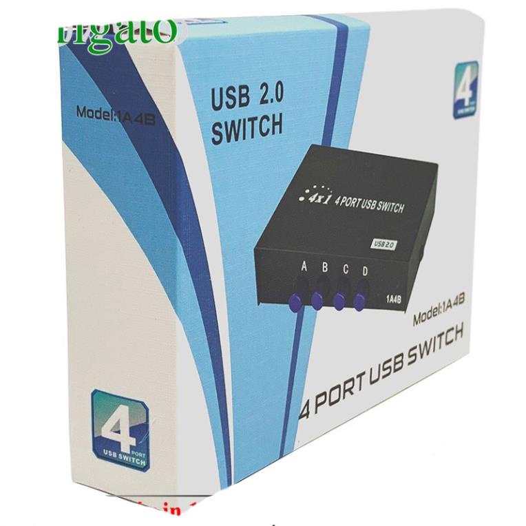 Bộ Chia Máy In 1 Ra 4 Để Kết Nối 1 Máy In Với Nhiều Máy Tính