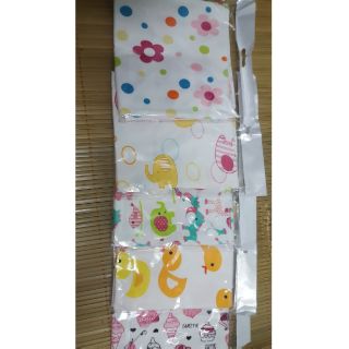 Yếm cotton bấm cúc combo 10 chiếc