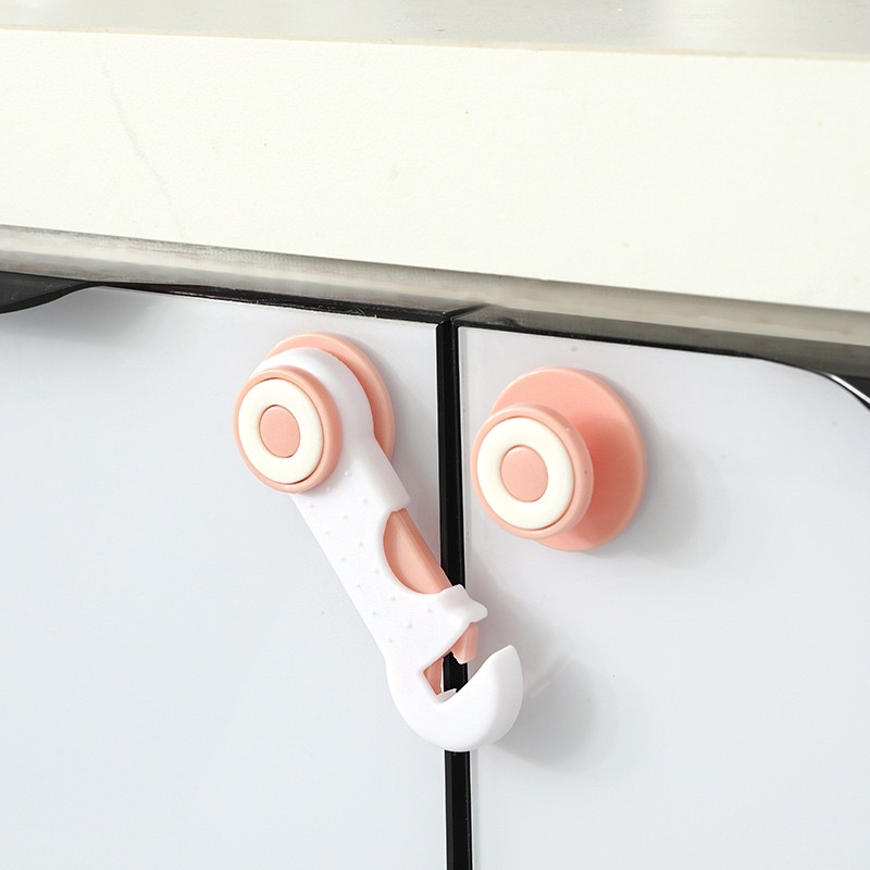 Khóa tủ lạnh, khoá ngăn kéo, tủ đồ chống kẹp tay an toàn cho bé