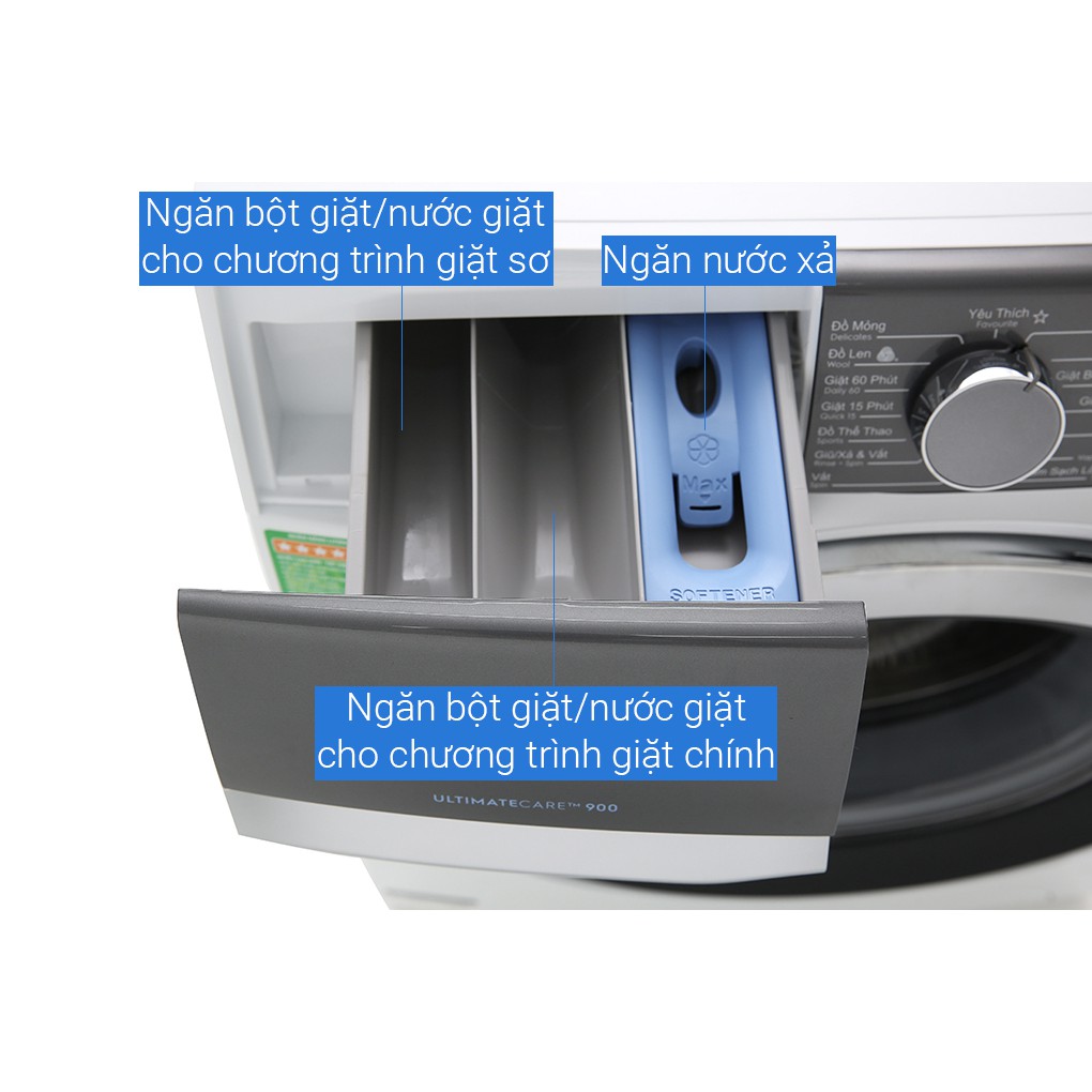 EWF1023BEWA - Máy giặt Electrolux 10 kg EWF1023BEWA 2019 (SHOP CHỈ BÁN HÀNG TRONG KHU TP HỒ CHÍ MINH)