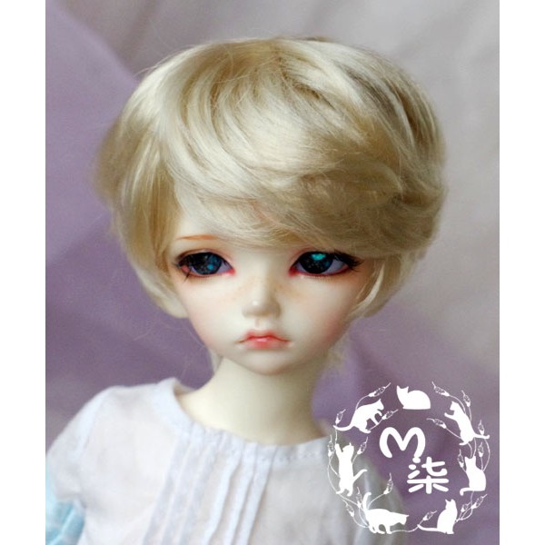 Tóc búp bê BJD 1/4 - kiểu nam