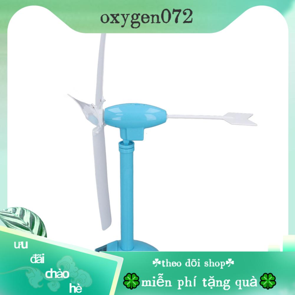 Oxygen072 Bộ tua bin gió Tạo ra điện Năng lượng mặt trời tái tạo Học tập cho độ tuổi trên 8