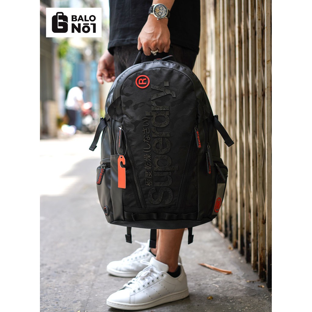 [BALO_NO.1] Balo nam đa năng Superdry Buff Tarp Backpack phiên bản mới