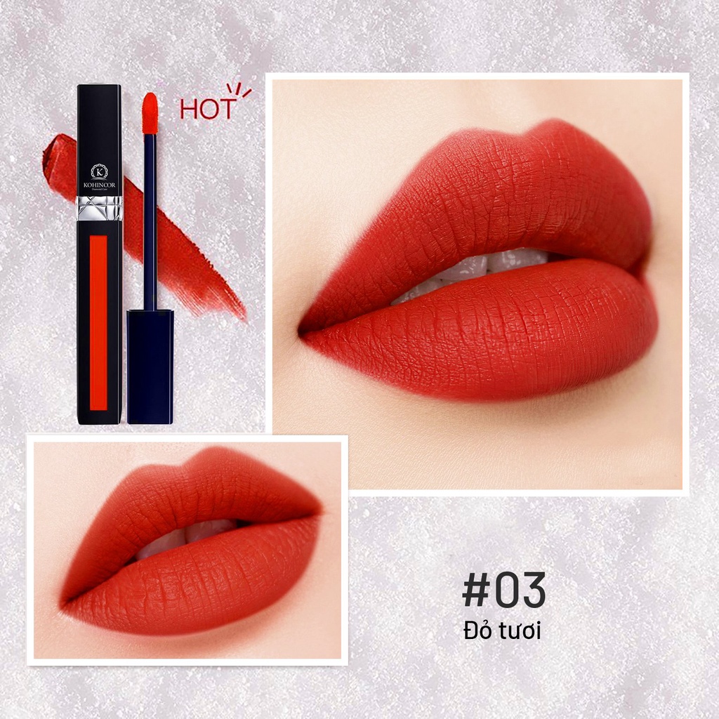 [Chính Hãng]Son Kem Lipstick Kohinoor, giữ màu không bị bong tróc, khô môi