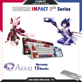 Bàn Phím Cơ🎮FREESHIP🎮 AKKO 3108 v2 Honkai Impact 3rd – Yae Sakura / Seele Vollerei - Hàng chính hãng BH 12 Tháng