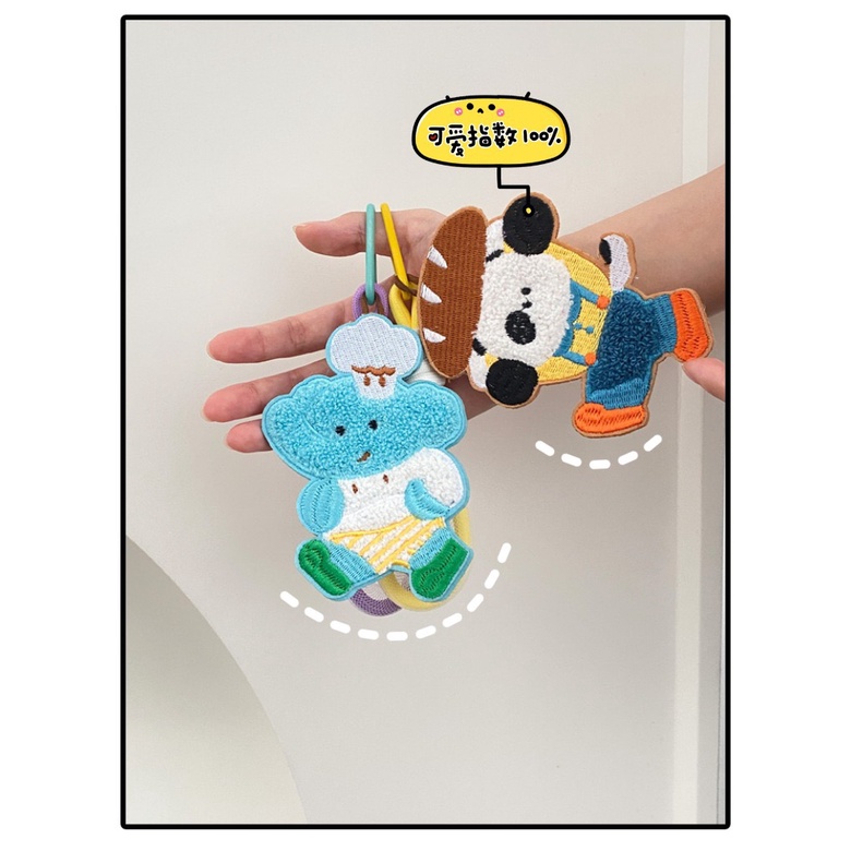 Móc Khóa Hình Hoạt Hình Dễ Thương