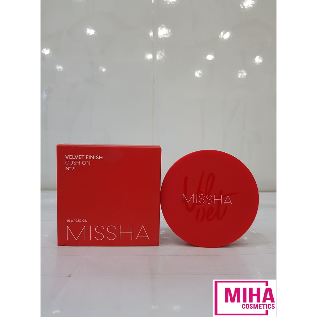 Phấn Nước Kiềm Dầu MISSHA VELVET FINISH CUSHION Mẫu Mới Hàn Quốc