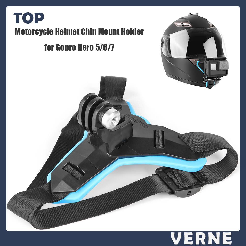 Giá đỡ gắn máy ảnh trên mũ bảo hiểm cho Gopro Hero 5 / 6 / 7