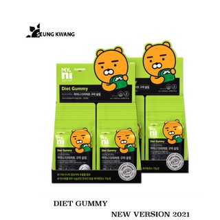 Kẹo Táo Giảm Cân Myni Selfcare Diet Gummy ILDONG Hàn Quốc Gói 12 Viên